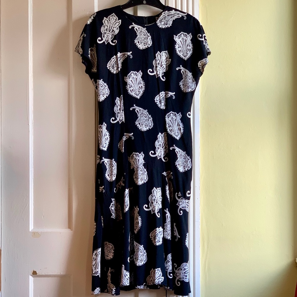 💄{Phoebe Petites} Vintage Paisley Dress👠